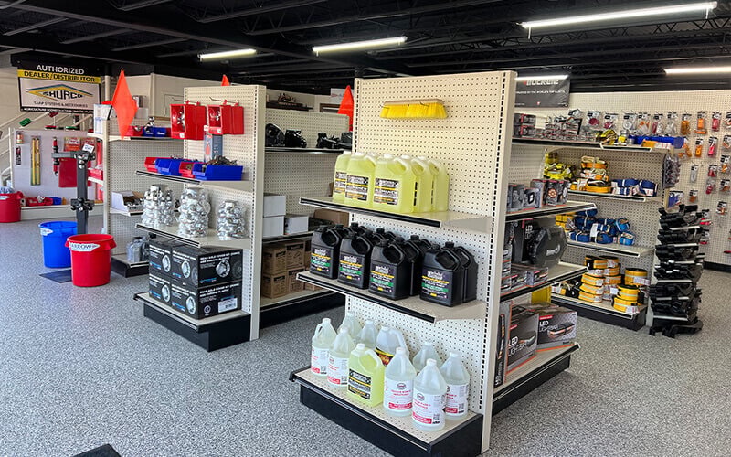 Parts Shelves